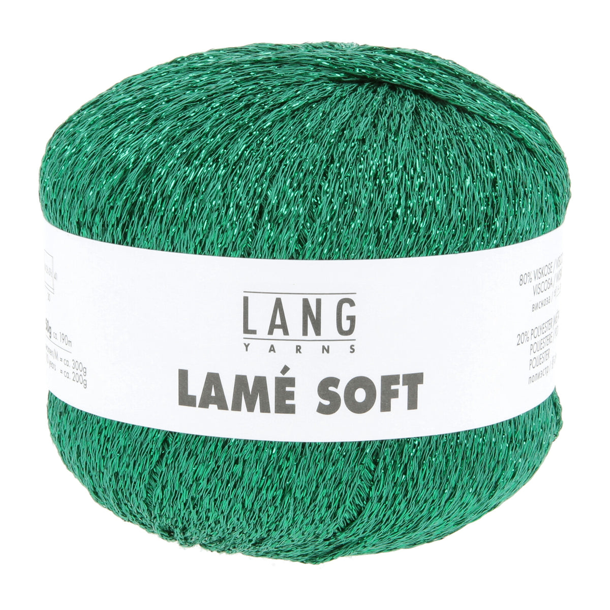 Lang - Lamé Soft, Green (0018)