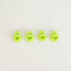 Cable Locks - Circular Needle Cord Stops - 2 pair: Periwinkle / Large (up to US 10.5) by Twice Sheared Sheep