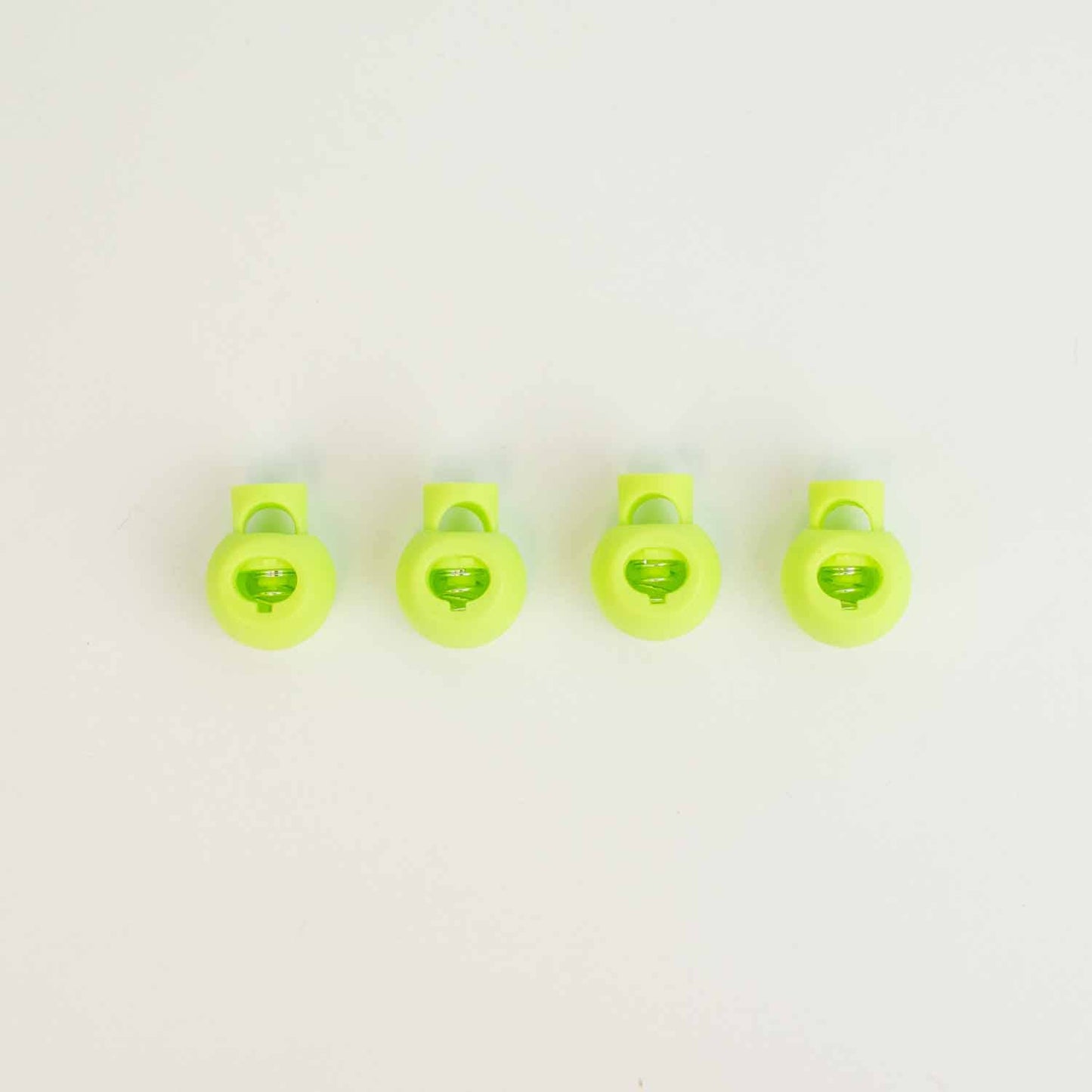 Cable Locks - Circular Needle Cord Stops - 2 pair: Bubble Gum / Medium (up to US 8)