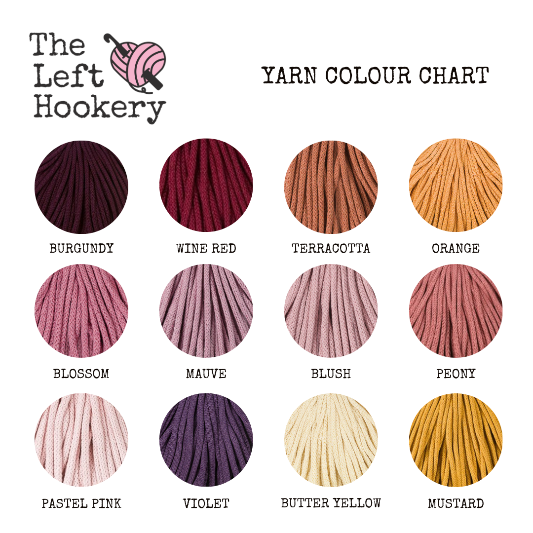 Small Crochet Basket Kit: Eucalyptus