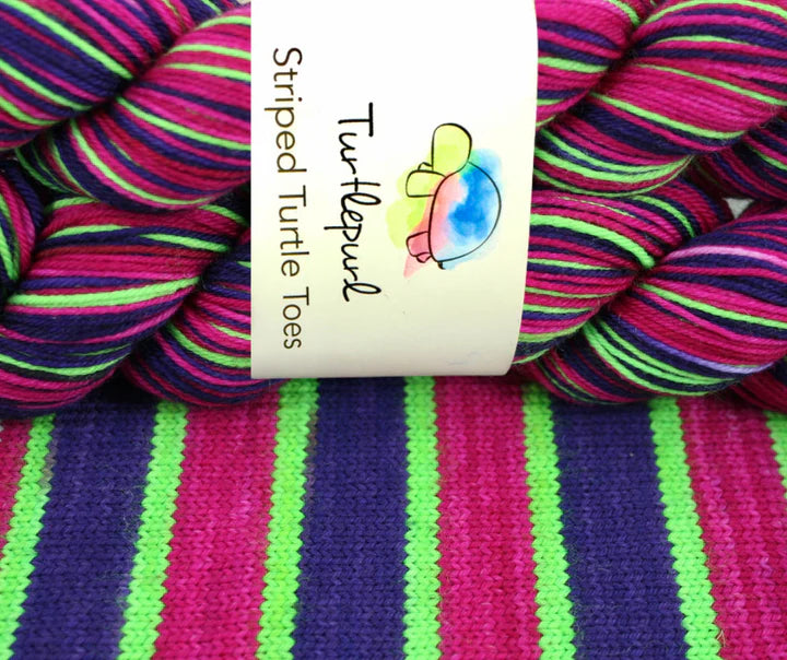 Turtlepurl Striped Turtle Toes, 1992