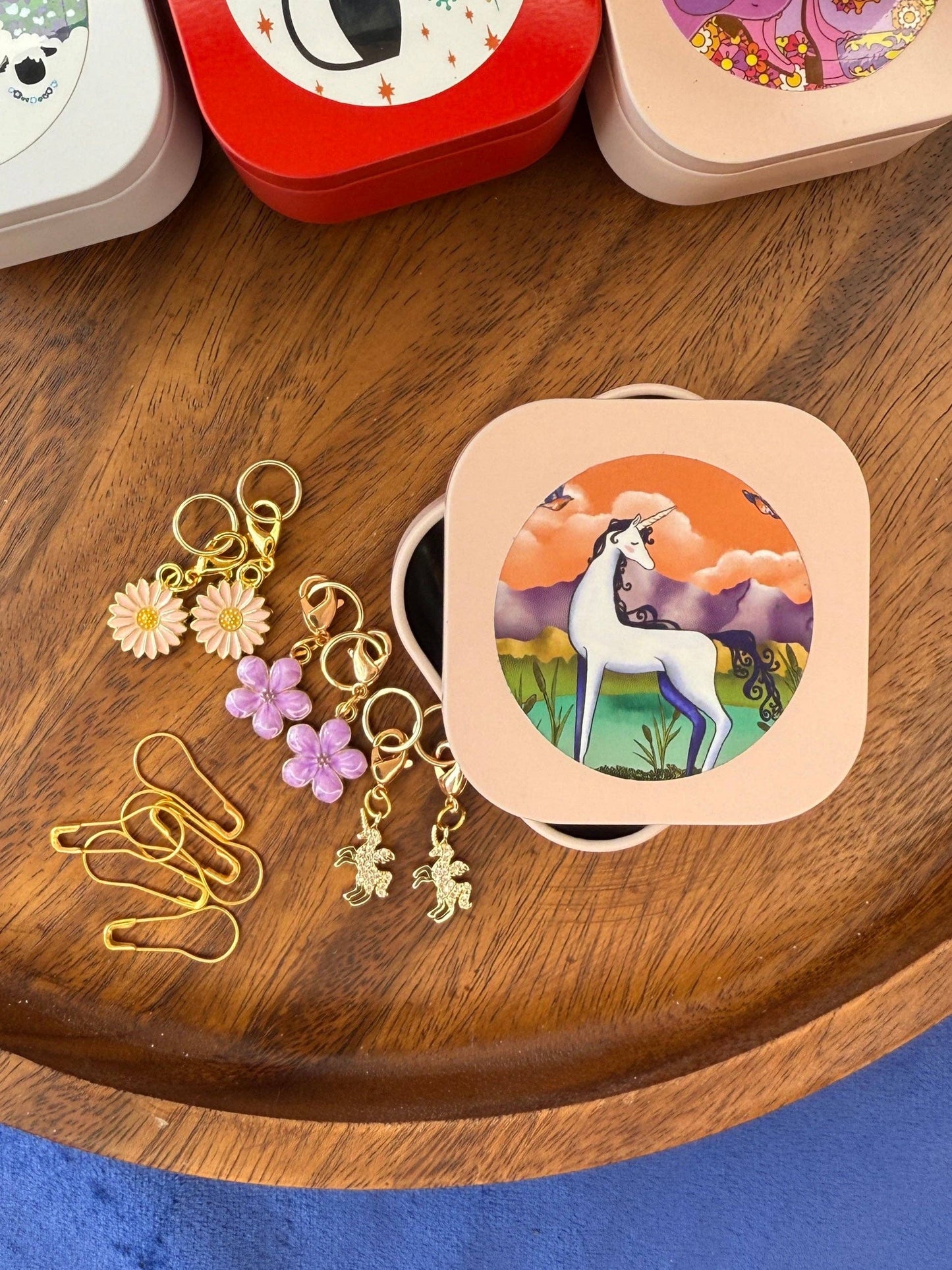 Believe! Stitch Markers