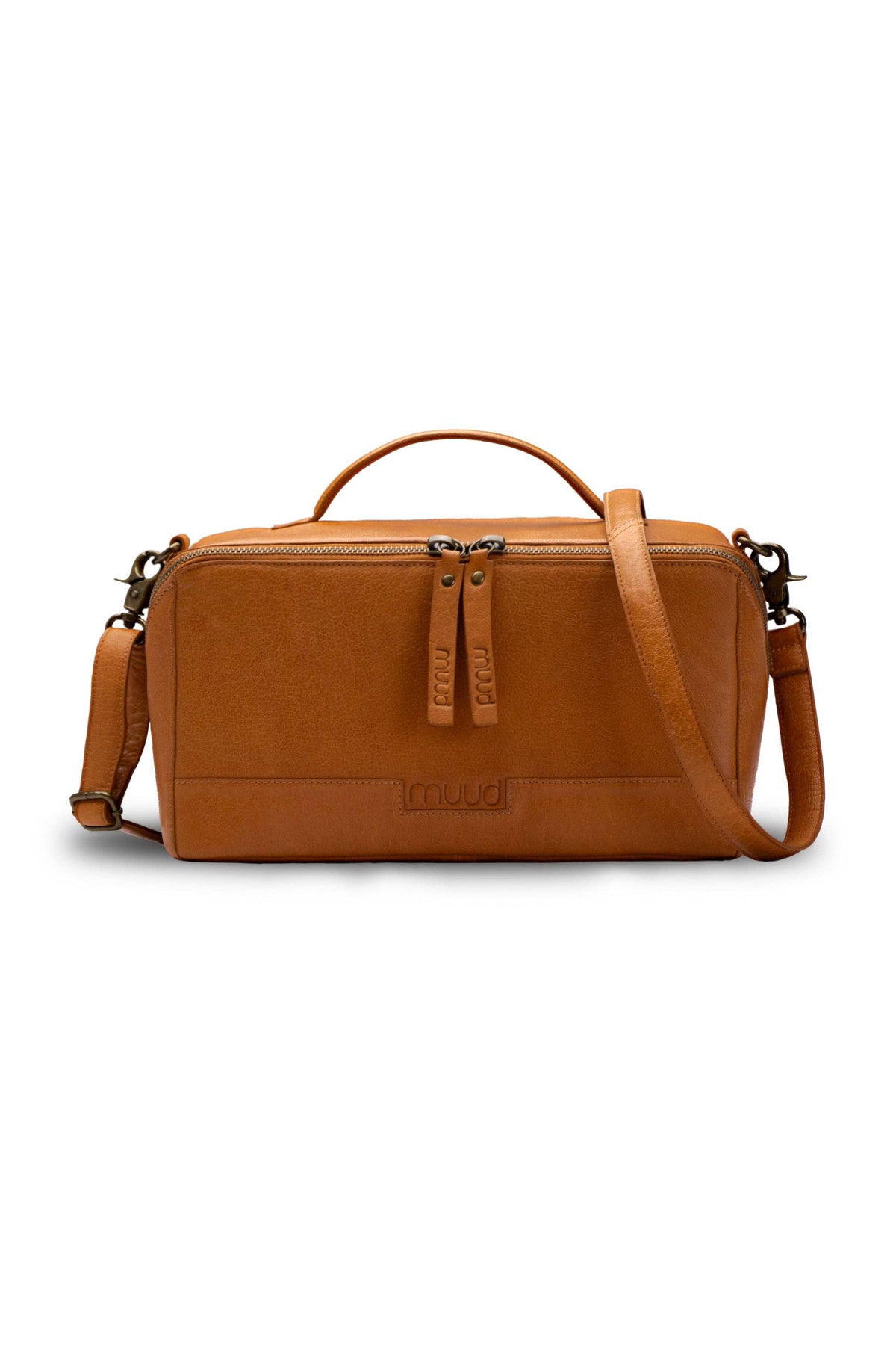 Bolsa para proyectos Cleo midi: Rich Brown / Talla única de Muud