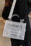 The Tote Bag w/ Shoulder Strap: WHITE by 42POPS