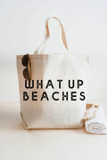 Bolsa tote What Up Beaches de Love You a Latte Shop