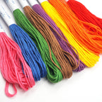Hilo para bordar, 8 colores surtidos (3 opciones disponibles): Primary Colors de Angels Craft