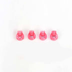 Cable Locks - topes para cable de agujas circulares - 2 pares: Bubble Gum / Mediano (hasta US 8) de Twice Sheared Sheep