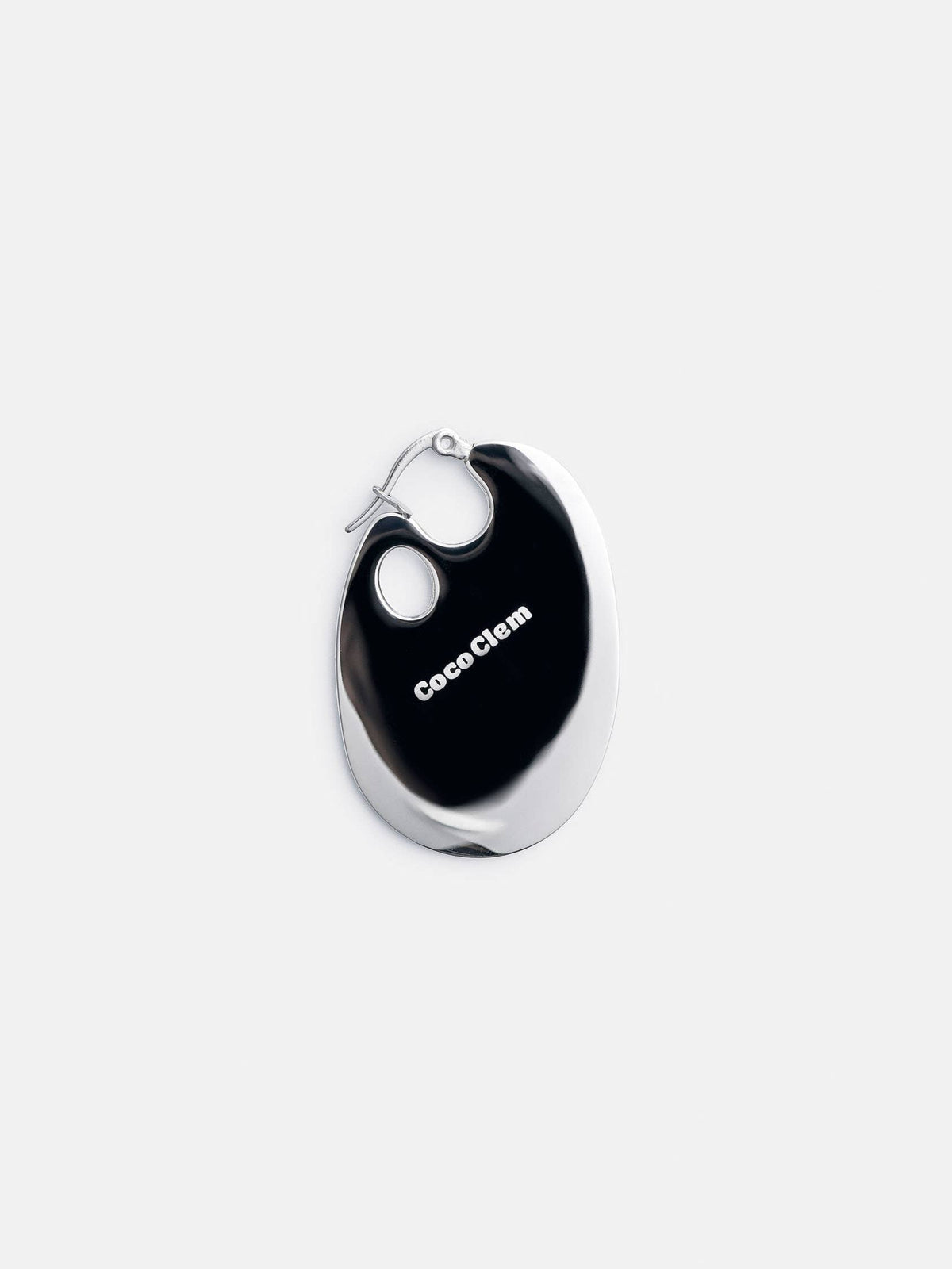 Aretes Paint Palette: Silver de Coco Clem