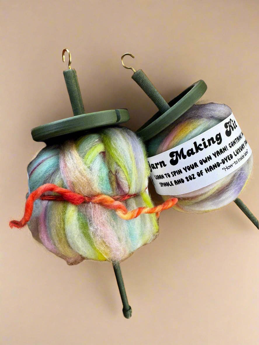 Yarn Making Kit by FlockFest Fiber Arts