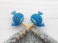 Little Whale | Protectores de puntas Stitch Stoppers de Fox & Pine Stitches