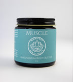 Manteca corporal de magnesio para músculos, con mantecas orgánicas y aceites calmantes de Manifest Wellness