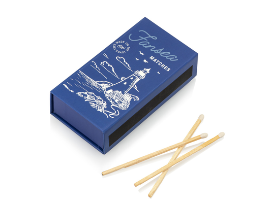 Fansea Matches | Blue Keepsake Matchbox