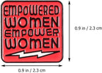 Bold and Beautiful: Empower Women Enamel Pin (0.9 in) by Magnifique Hearts
