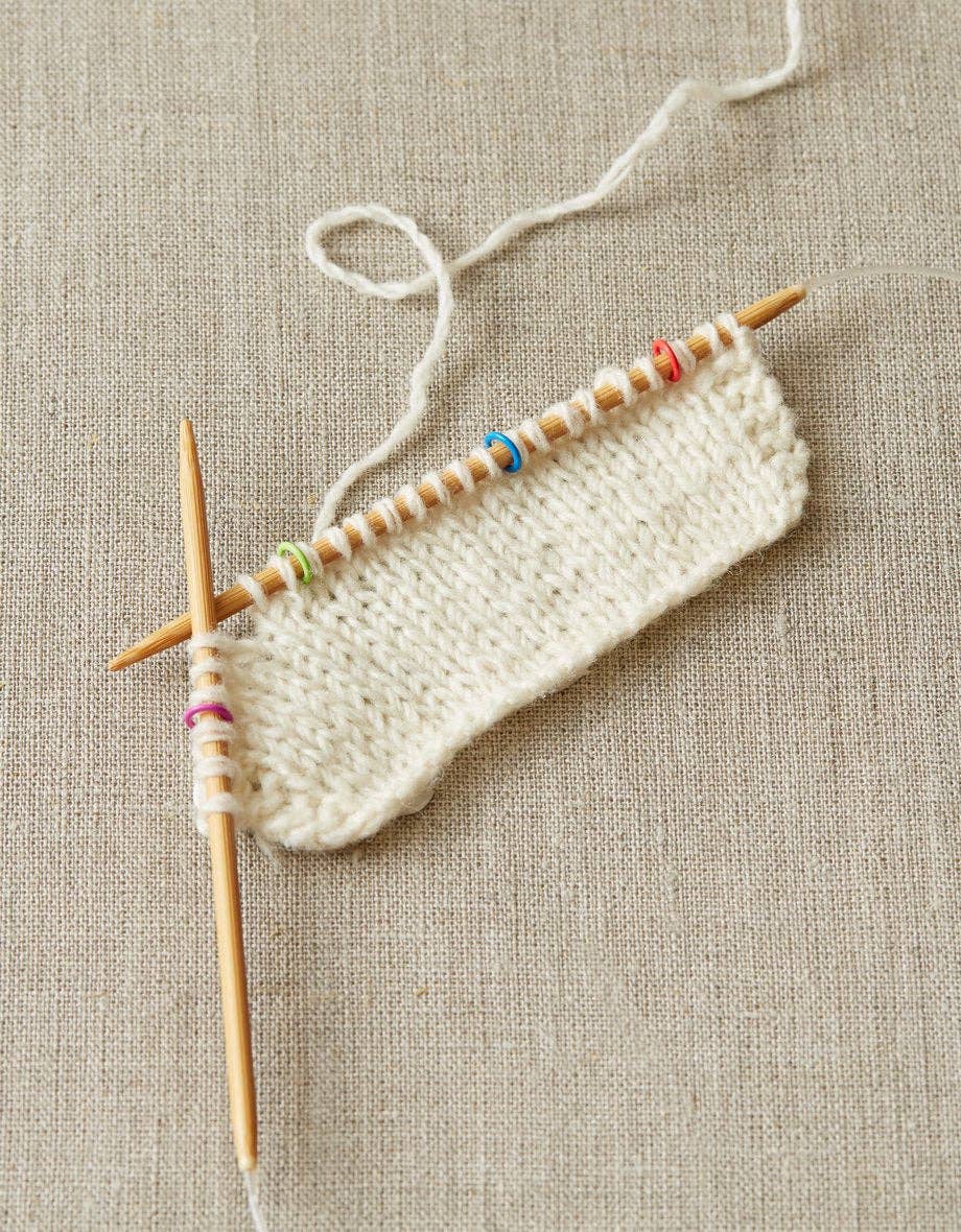 Marcadores de puntos de anillo de colores de Cocoknits