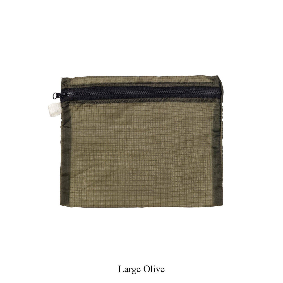 VINTAGE PARACHUTE LIGHT POUCH: Olive / Medium by Puebco