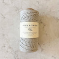 Cuerda trenzada de algodón Ashton de 5 mm de Flax & Twine