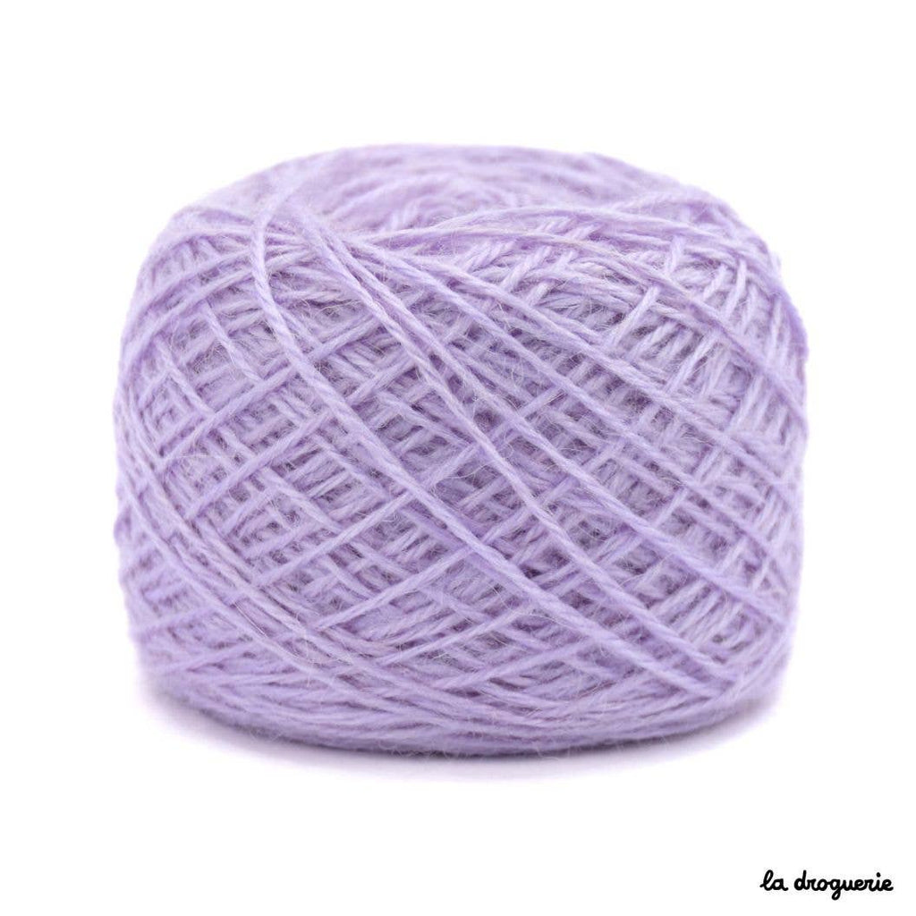 Estambre de alpaca para tejer: Agapanthus in bloom (Mauve) de LA DROGUERIE