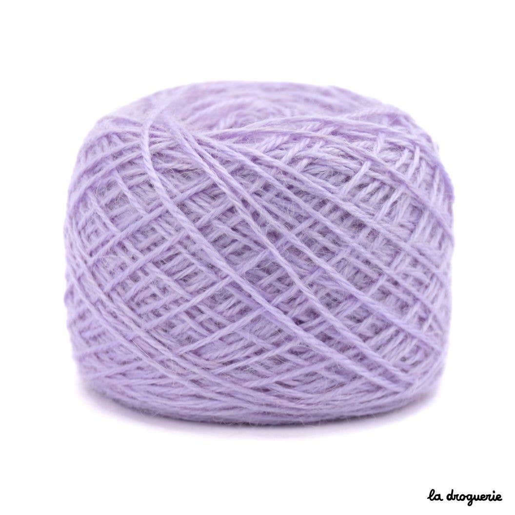 Estambre de alpaca para tejer: Agapanthus in bloom (Mauve) de LA DROGUERIE
