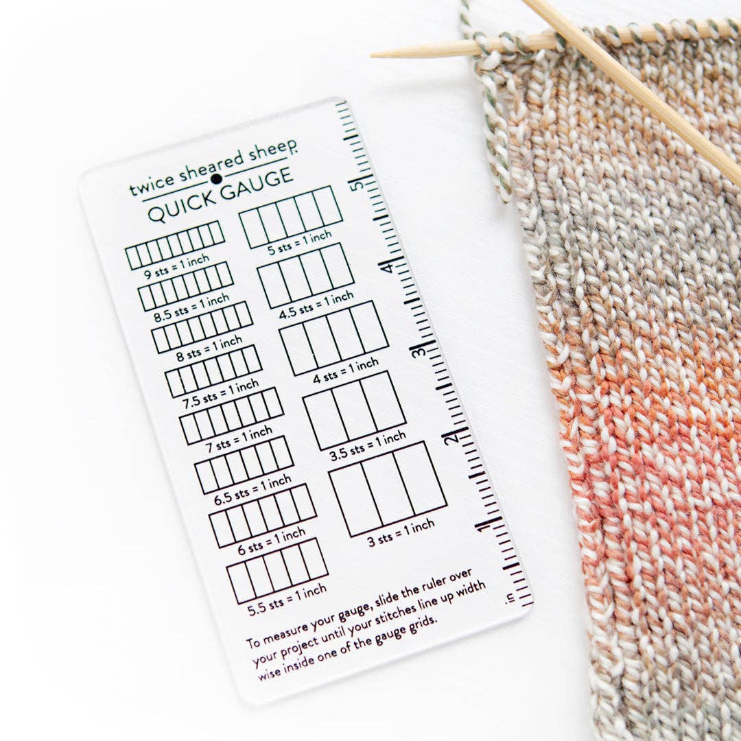 Quick Gauge Ruler by Twice Sheared Sheep