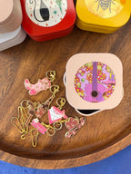 Cowgirl Summer Stitch Markers by Lemonwood