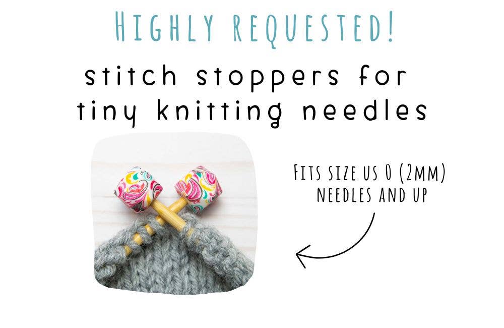 *Orificio pequeño* Pink Paisley Hexagon | Stitch Stoppers de Fox & Pine Stitches