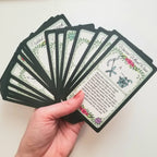 Tarjetas de consulta para bordado a mano de Jessica Long Embroidery