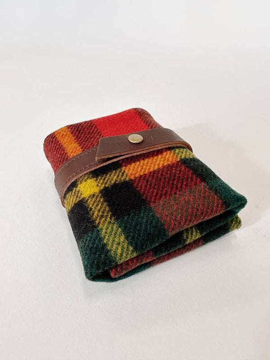 Standard wool interchangeable needle case: 2023 Plaid