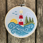 Going Coastal - Kit de punto de cruz de Love Poppet