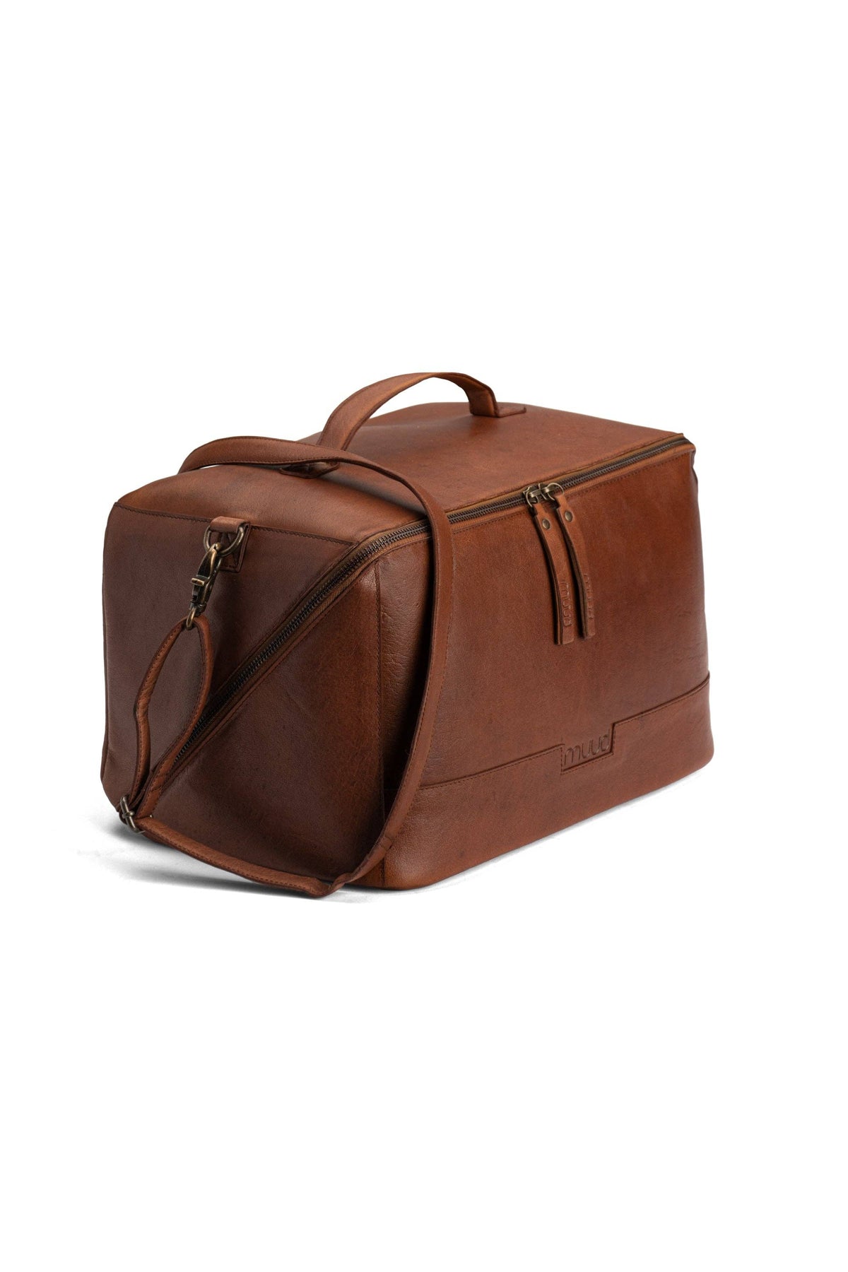 Bolsa para proyectos Cleo XL: Rich Brown / Talla única de Muud