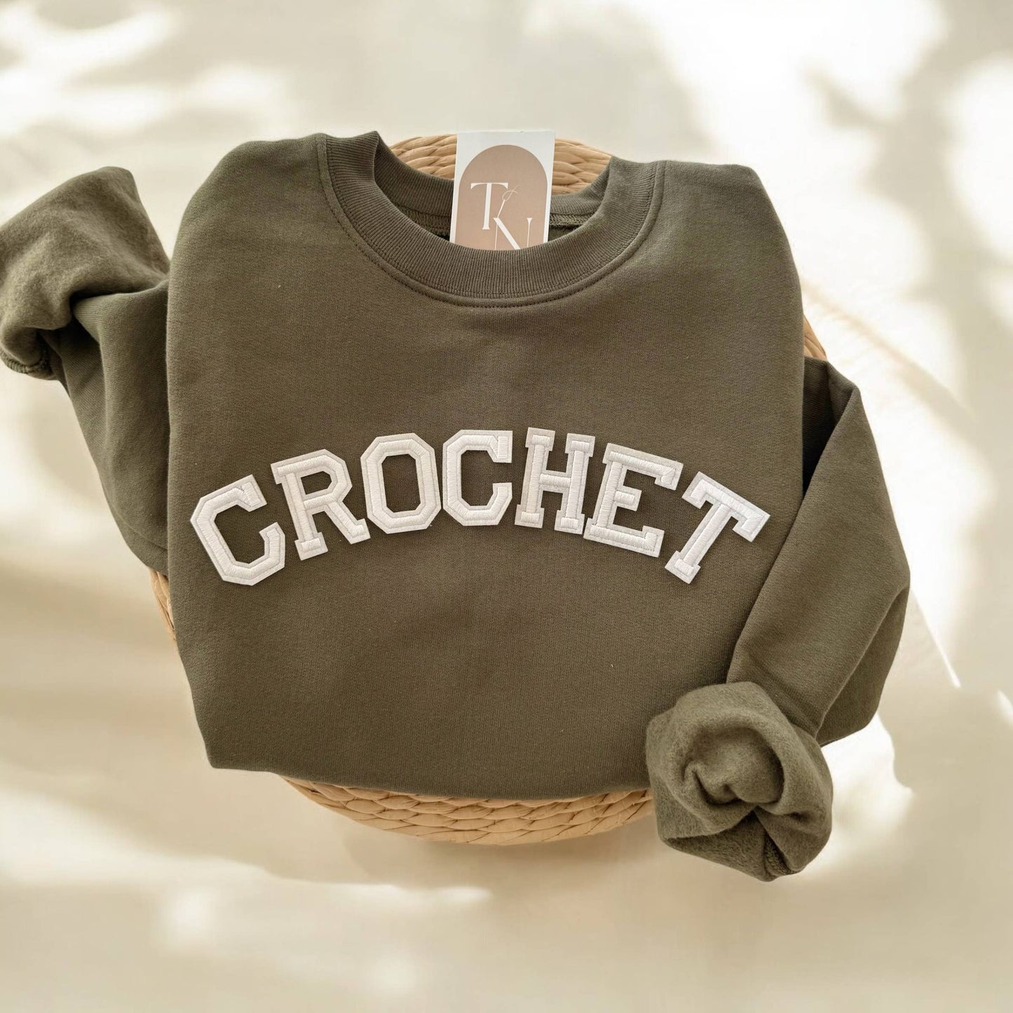 CROCHET Sweatshirt, Crochet Lovers Gifts