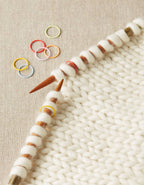 Marcadores de puntos de anillo de colores - Jumbo de Cocoknits