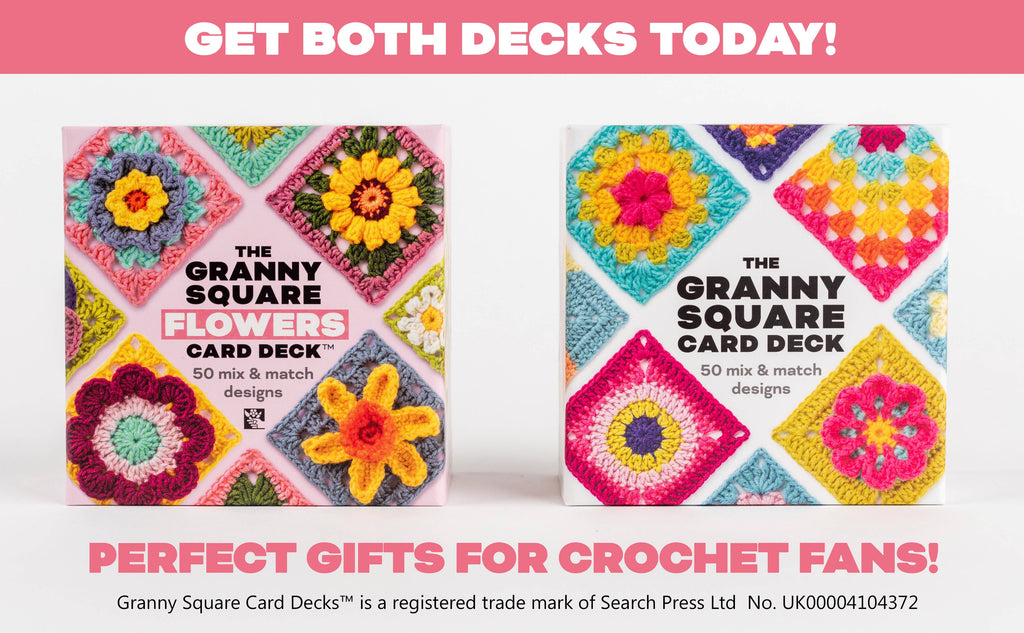 Baraja de tarjetas Granny Sq Flowers de Penguin Random House LLC