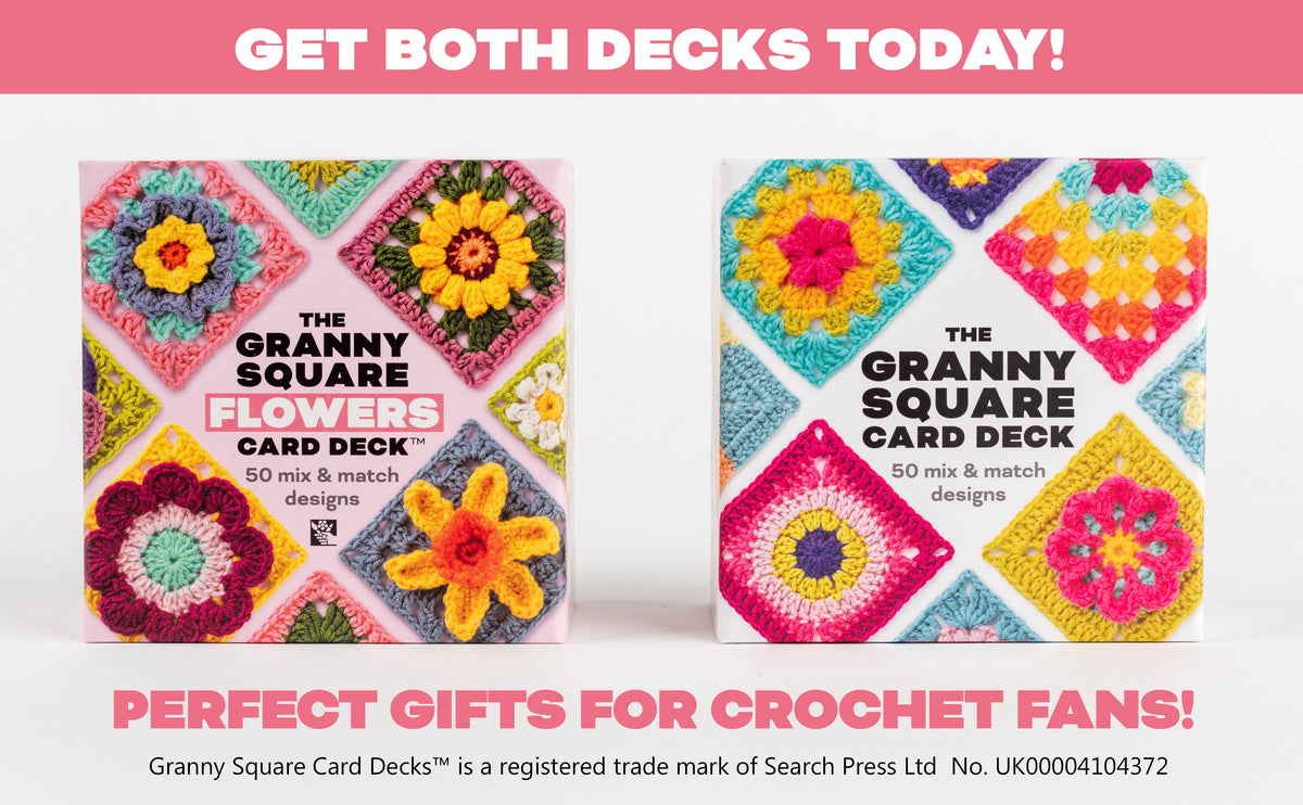 Baraja de tarjetas Granny Sq Flowers de Penguin Random House LLC