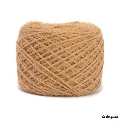 Alpaca knitting yarn: Dijon mustard