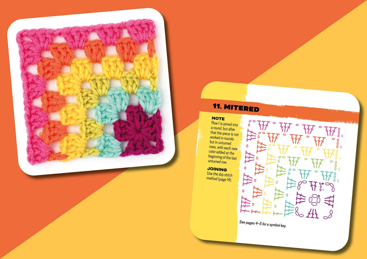 Granny Square Card Deck by Penguin Random House LLC