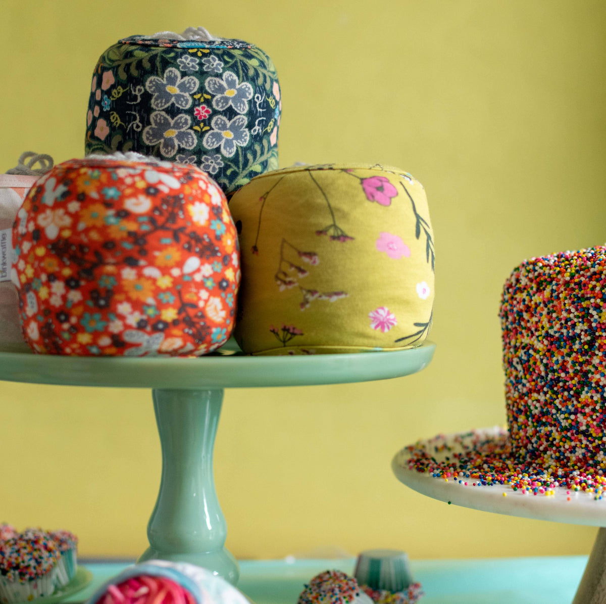 Funda para estambre COZY CAKES Sunrise: grande de binkwaffle