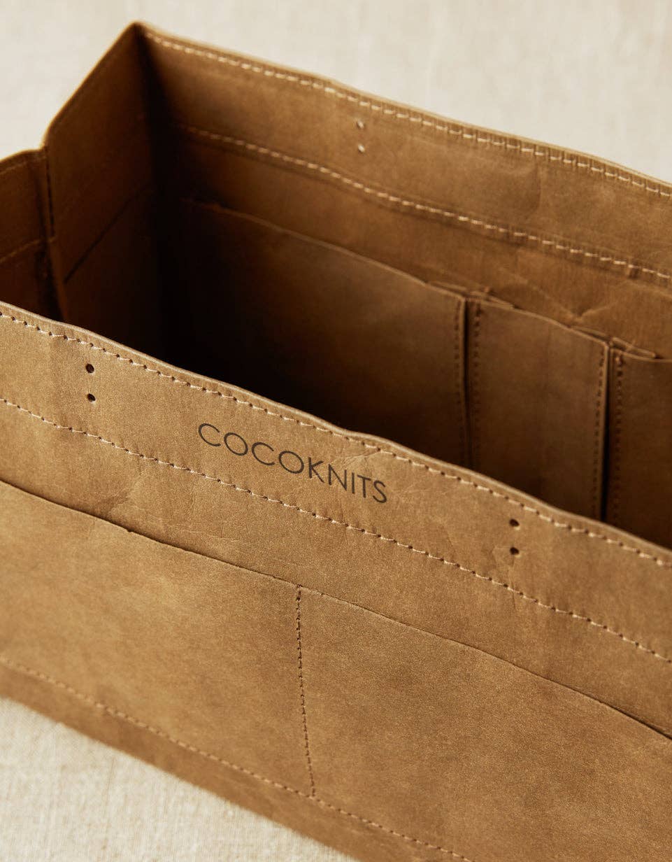 Organizador Kraft Caddy - Olive de Cocoknits
