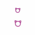 Solid Rainbow Cats: marcadores de puntos sencillos para tejer: medianos (hasta US 8) de Twice Sheared Sheep