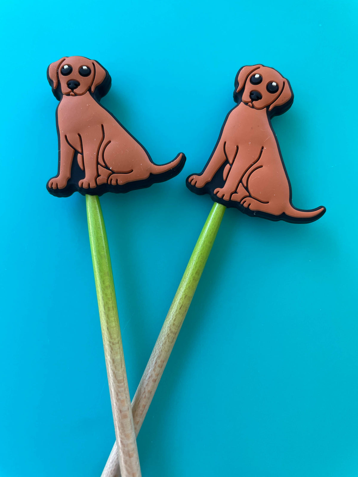 Accesorio para tejer, Labrador, Golden Retriever, perro, mascota: Black de Comma Craft Co