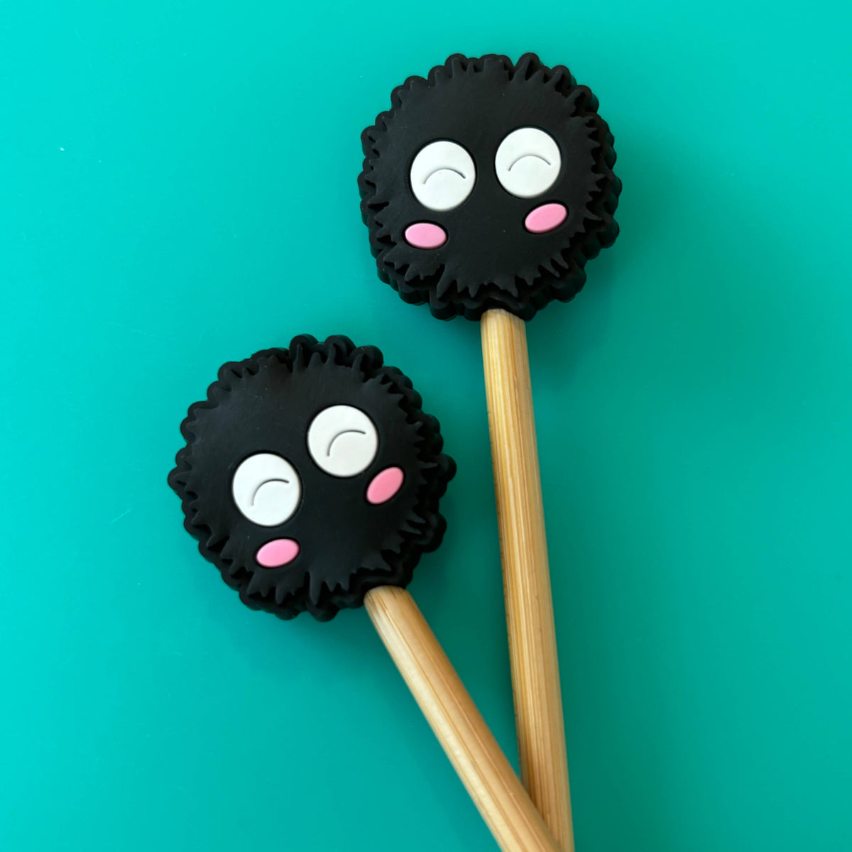 Protectores de puntas para agujas de tejer - S0ot Spr¡te, anime fantasioso, de Comma Craft Co