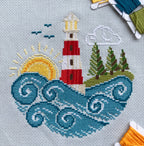 Going Coastal - Kit de punto de cruz de Love Poppet