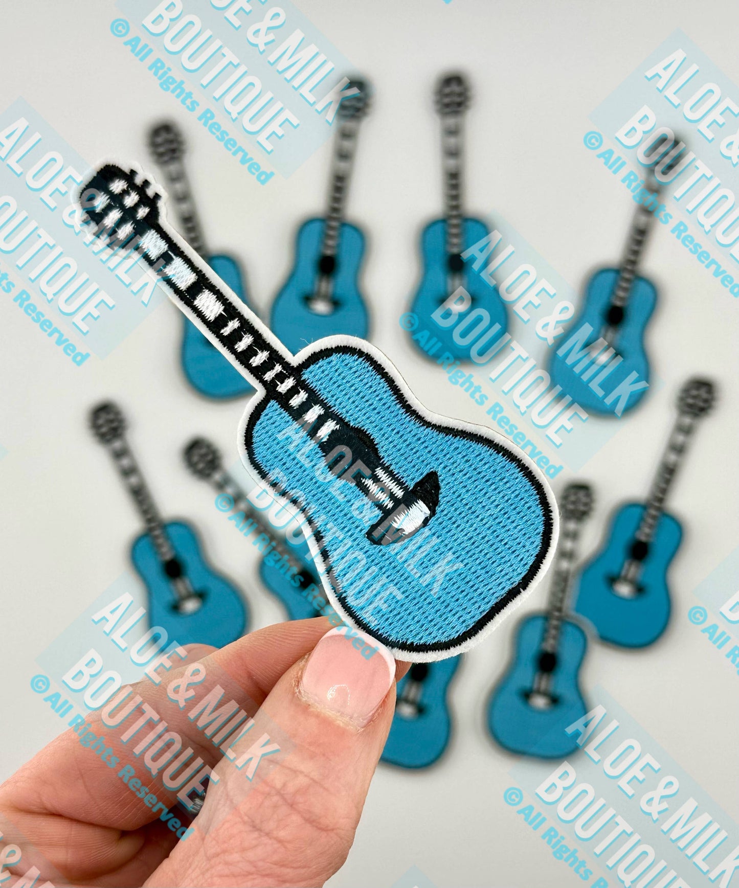 Guitar patch, music patches, electric guitars, nashville, : Pink