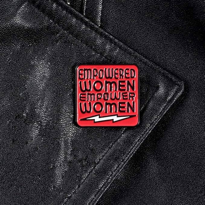 Bold and Beautiful: Empower Women Enamel Pin (0.9 in)