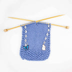 Bunnies & Butterflies Odd / Even Knitting Row Counter Set: Medium (up to US 8 needle / H hook)