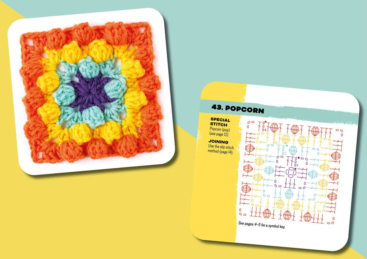 Granny Square Card Deck by Penguin Random House LLC