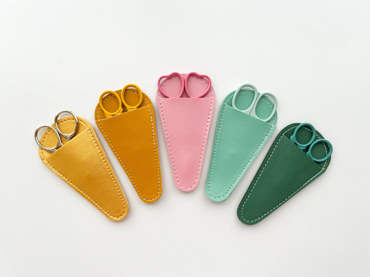 Scissors sheaths, small scissors case, leather sleeve