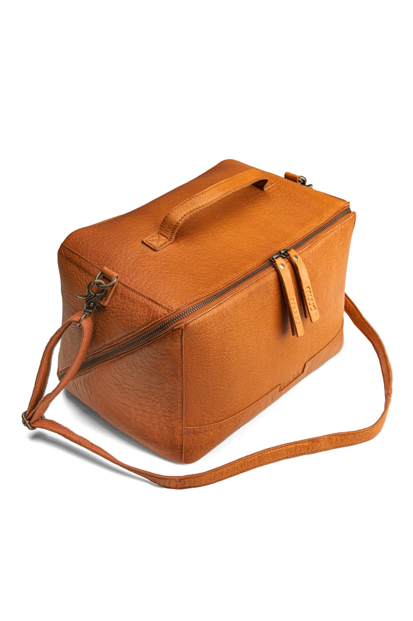 Cleo XL Project Bag: Rich Brown / One size