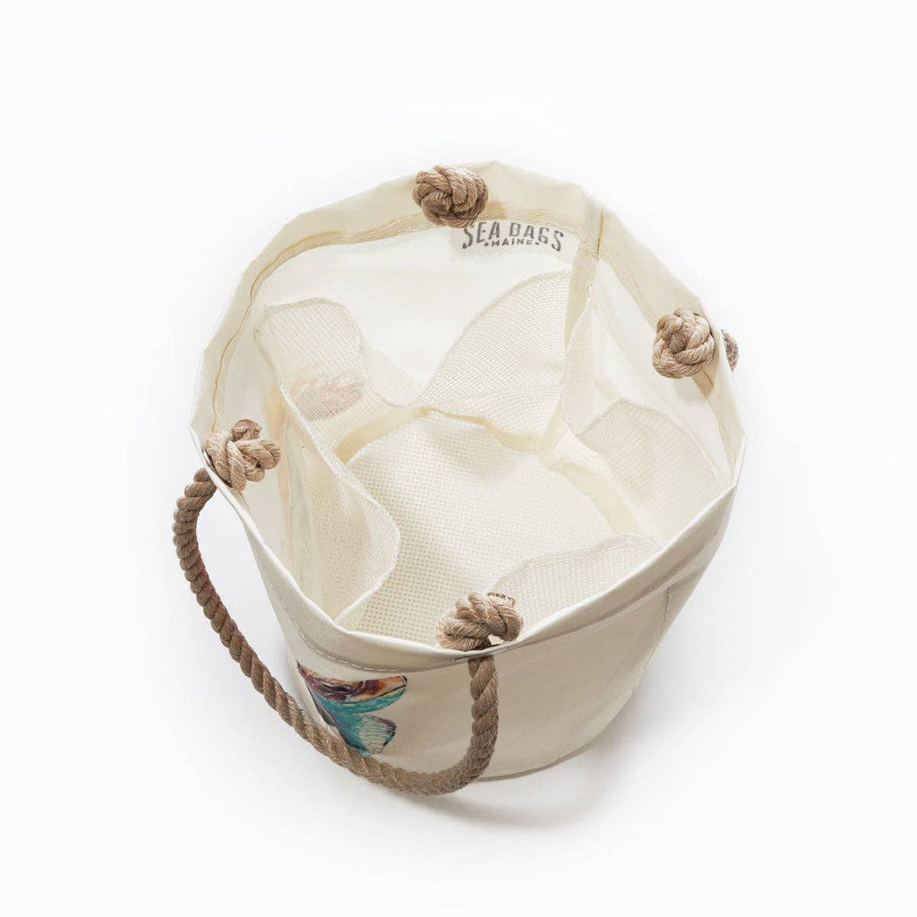 Multicolor Sea Turtle Beachcomber Bucket by Sea Bags