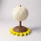 Portaestambre giratorio Sunflower | Soporte para estambre impreso en 3D para tejer de Loops And Layers