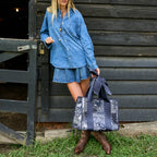Bolsa tote Jelly Navy Bandana Bow de Case-Mate